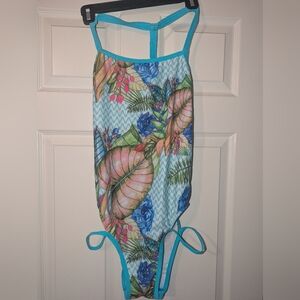 Tropical Fit One-Piece Racing Swimsuit